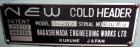 Used Nakashimada Engineering Works Cold Header, Model H-20A