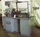 Used Hardinge 9'' x 18'' Precision Tool Room Lathe. Spindle construction Hardinge ball bearing. Spindle nose Hardinge taper. Spindle capacity: With round type 5C collets 1 1/16