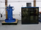 Used Hydro-Test Products Hydrostatic Water Jacket Cylinder Test Station.  Test range of 2,000 - 9,000 psi in auto mode; 2,000 - 10,000 in manual mode.  Includes air operated pressure test pump, 14