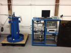 Used Hydro-Test Products Hydrostatic Water Jacket Cylinder Test Station.  Test range of 2,000 - 9,000 psi in auto mode; 2,000 - 10,000 in manual mode.  Includes air operated pressure test pump, 14