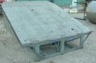 Used Serco Mechanical Dock Leveler, model W8730, carbon steel. 83