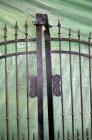 Used- Wrought Iron Gates.  Set Consisting Of: (2) Gates, each approximate 80