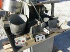 Used Snow Manufacturing Single/Horizontal Spindle Tapping Machine, Model HT-1-S. With vibratory bowl feed hopper and feed chute for the automatic (in/out) tapping of holes up to 6mm diameter in nuts ...