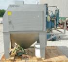 Used Trinity Tool Company Dry Blast Sandblast Cabinet, model 48X48SL/DELUXE, carbon steel. 48