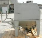 Used Trinity Tool Company Dry Blast Sandblast Cabinet, model 48X48SL/DELUXE, carbon steel. 48