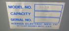 Used Wemco 3100 HD Series Coiling Machine. Approximate 18” standard coiler, 700 meter, 31” turntable with small wire cone assembly. Maximum pulling capacity 3000 pounds. Foot pedal controller. Driven...