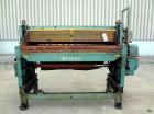 Used- Wysong Power Squaring Shear, Carbon Steel. 72
