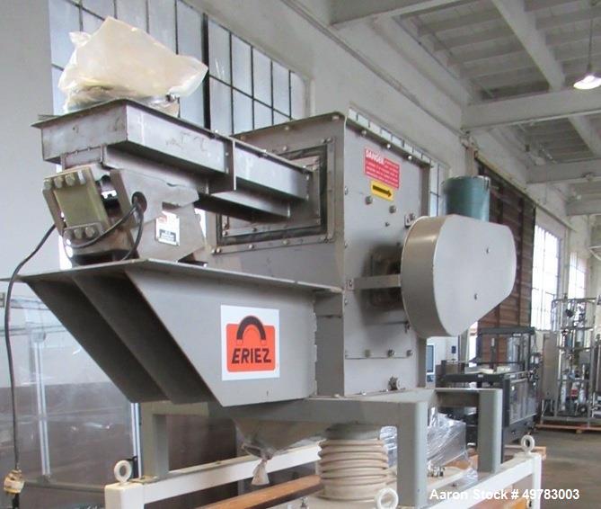 Used- Magnetic Drum Separator, Eriez Model RE DLH.