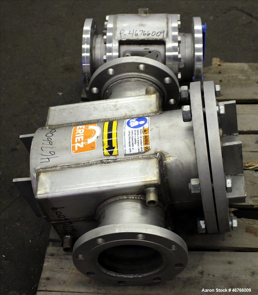 Used Eriez Magnetic Ferrous Trap, Model T-6, 304 Stainless Steel.