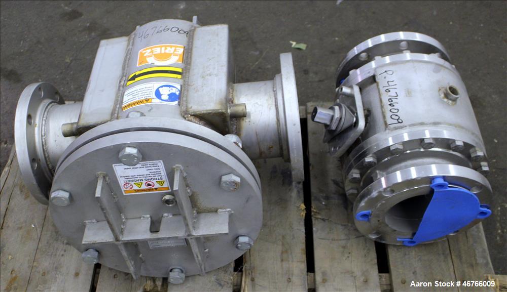 Used Eriez Magnetic Ferrous Trap, Model T-6, 304 Stainless Steel.