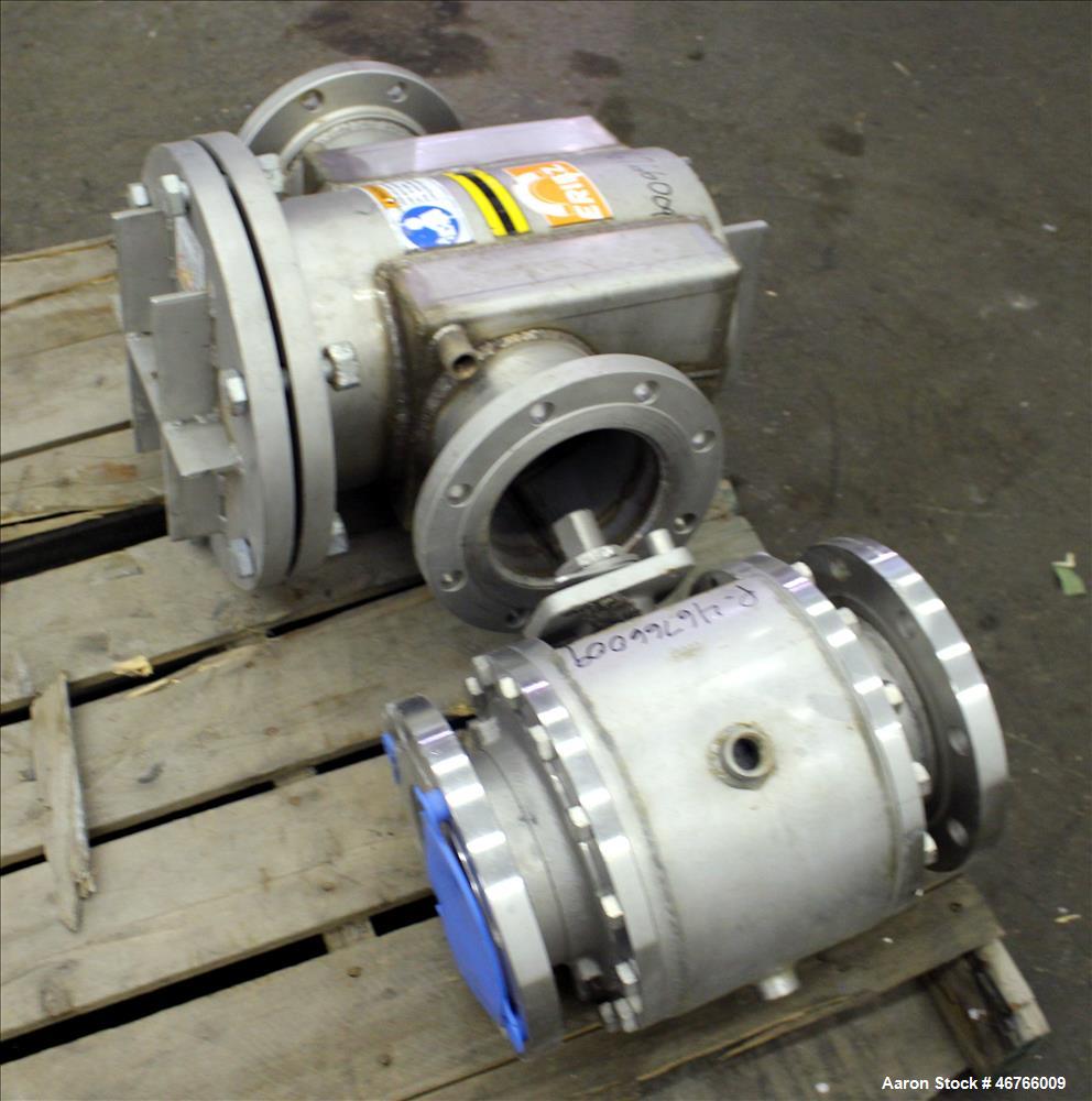 Used Eriez Magnetic Ferrous Trap, Model T-6, 304 Stainless Steel.
