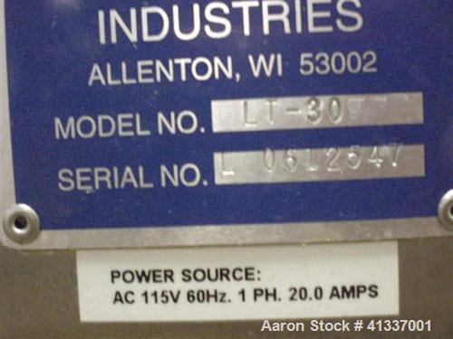 Used Lance LT30 vacuum massage tumbler, 500 lbs. Manufactured 2007. Less than 10 hours.