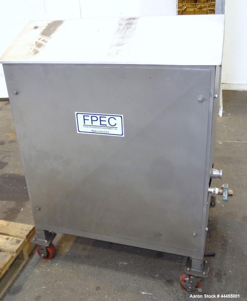 Used Stainless Steel FPEC Food Processing Equipment Company Vacuum Stuffer, Mod