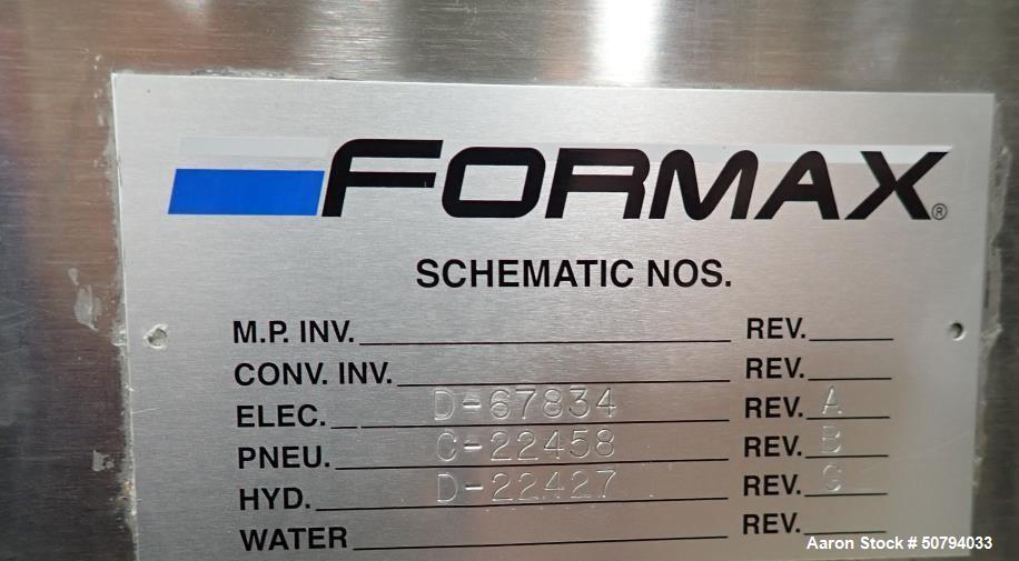 Used Formax F-6 Patty Forming Machine, Model F-6