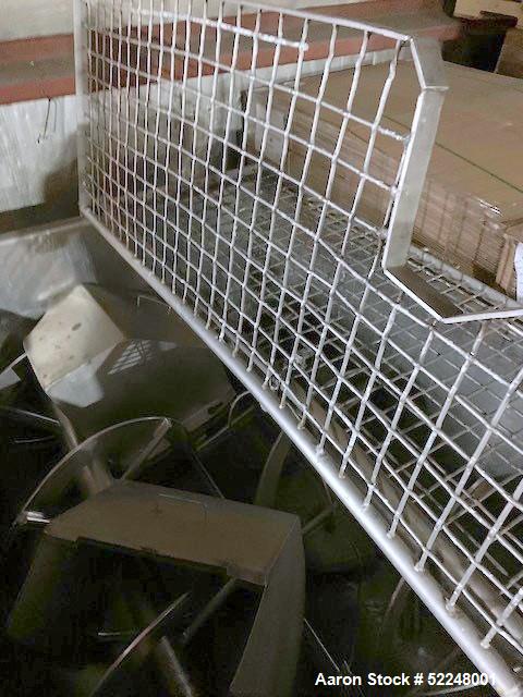 Used Griffith G-37.5/2 Ribbon Blender – 1500 lb Stainless Dual Shaft, Hydraulic Discharge, Load Cells