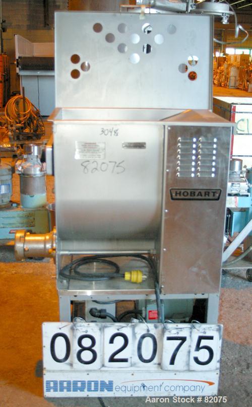 USED Hobart meat grinder model 4246S. 304 stain