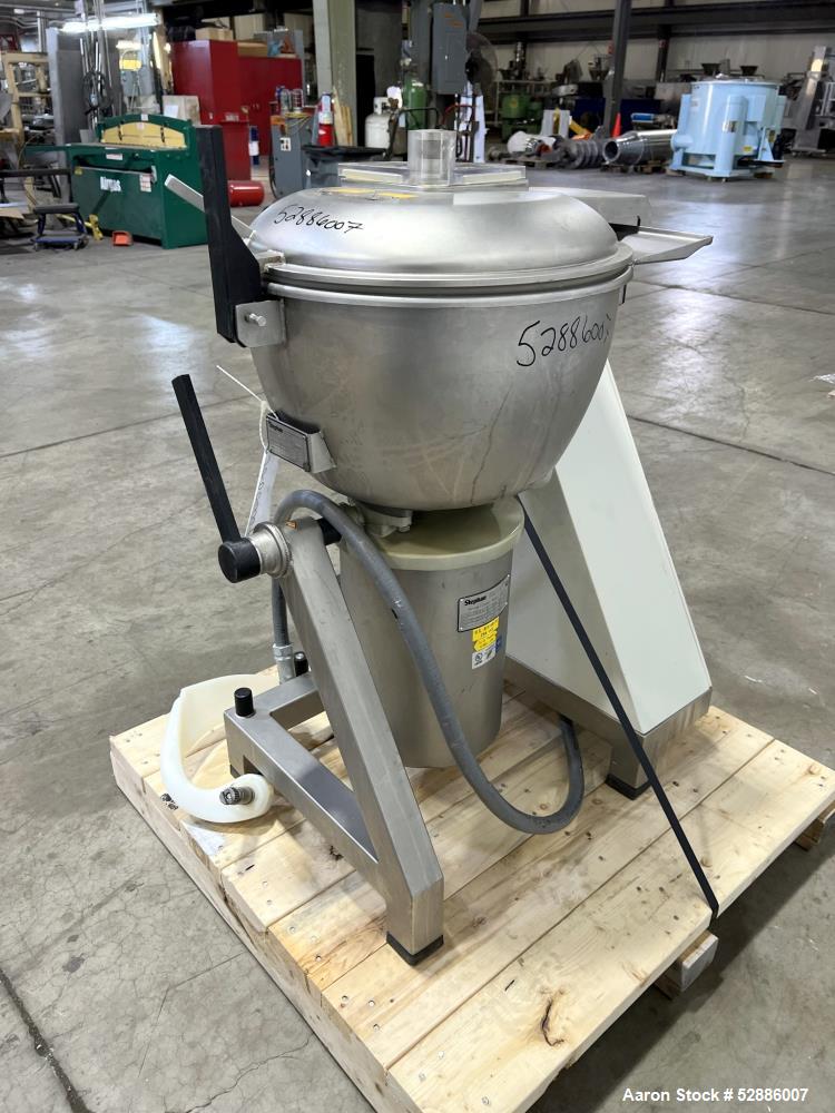 Used- Hobart Stephan Universal Cutter Mixer, Model VCM44, 304 Stainless Steel. 45 Liter bowl capacity. Approximately 19-1/2"...