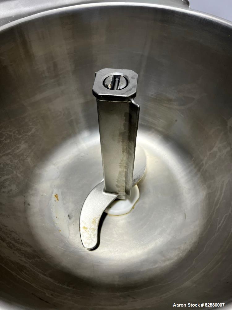 Used- Hobart Stephan Universal Cutter Mixer, Model VCM44, 304 Stainless Steel. 45 Liter bowl capacity. Approximately 19-1/2"...