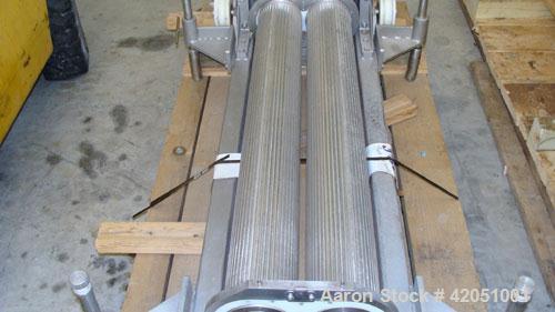 Used Meincke Two-Roll Extruder/Expander – Model G426-404, Stainless Steel, Dual Drive