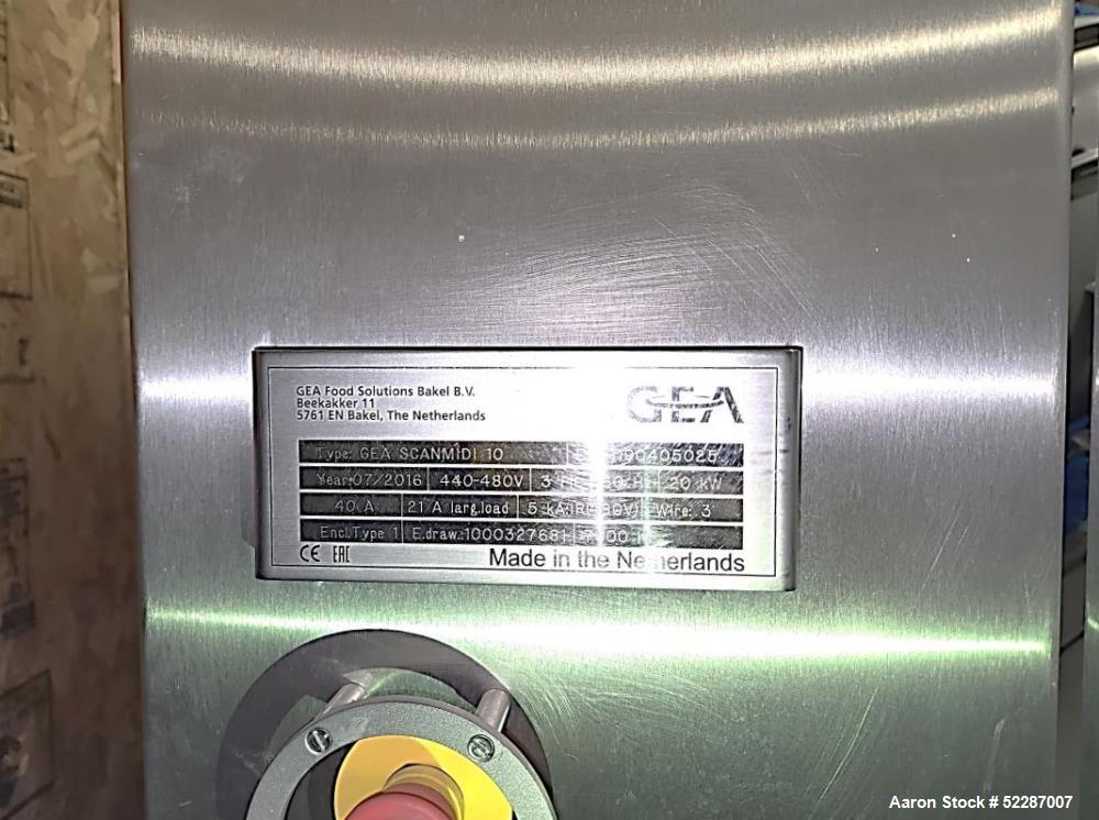 Used GEA Midi Scan 10 Vacuum Chilled Tumbler