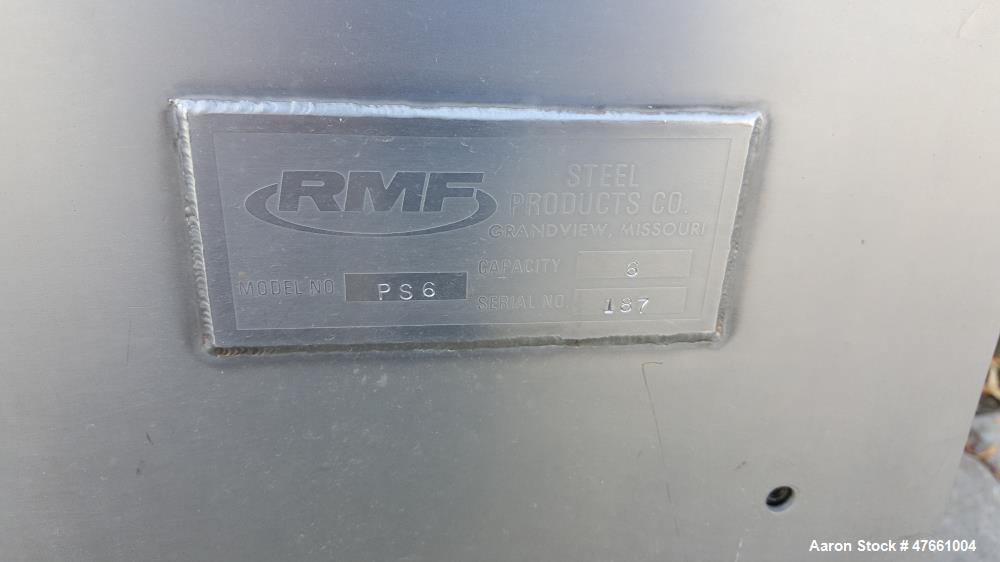 Used RMF Frozen Product Stacker, Model PS6.