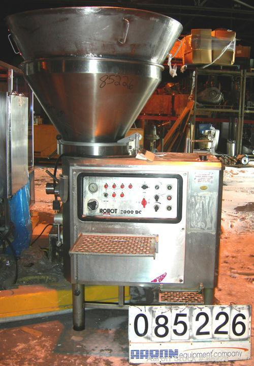 Used Reiser Vemag Meat Stuffer, Model Robot 3000