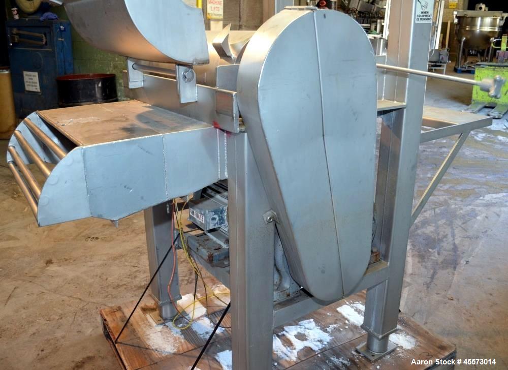 Used Reiser Rotoclaw II Stainless Steel Frozen Meat Block Breaker Flaker