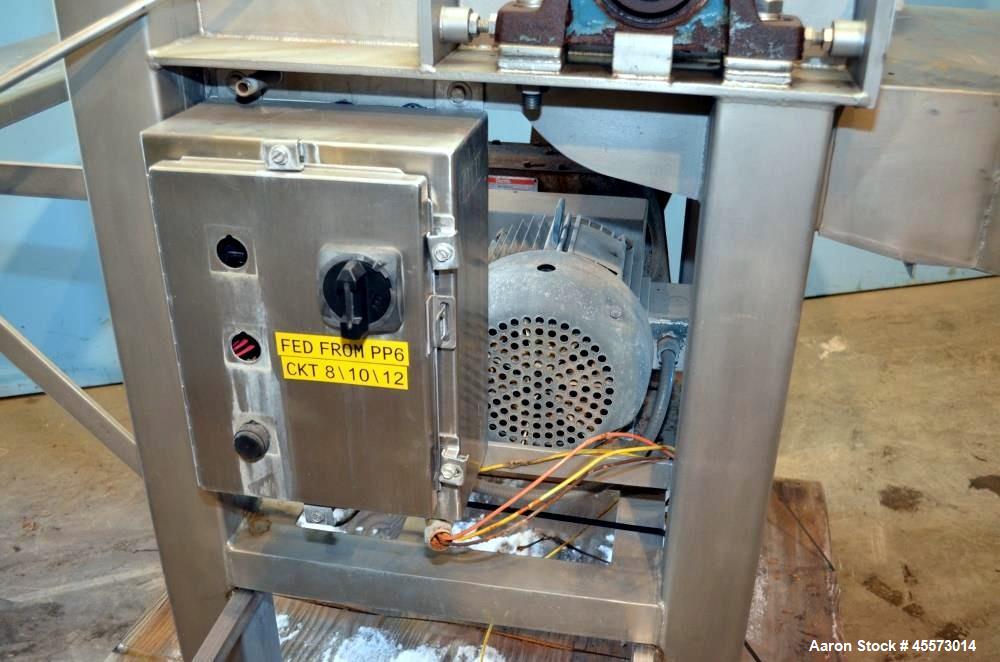 Used Reiser Rotoclaw II Stainless Steel Frozen Meat Block Breaker Flaker