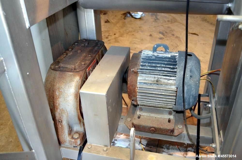 Used Reiser Rotoclaw II Stainless Steel Frozen Meat Block Breaker Flaker