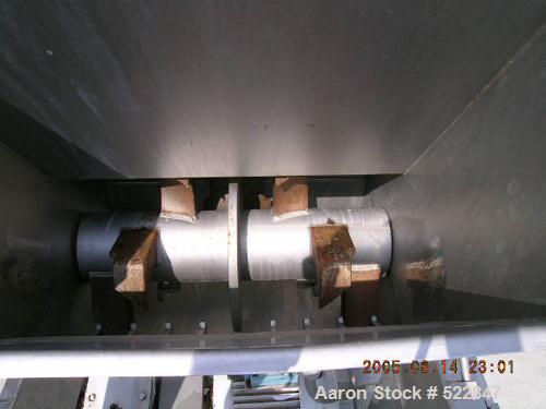 USED: Rotoclaw II frozen meat flaker, model C-299. Handles frozenblocks of meat up to 9.5" thick and 21" wide. Production rates varyfrom 6,000-15,000 lbs/hour depending on desired chunk size. Medorsp...