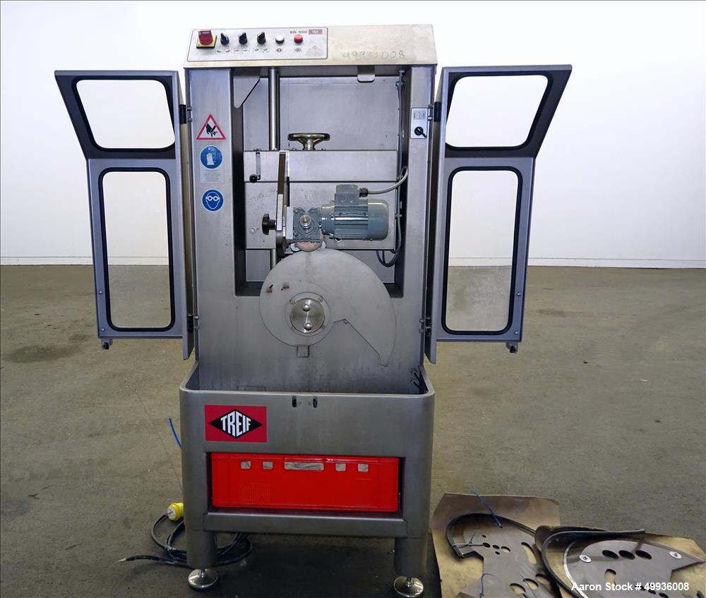 Used Treif Blade Sharpener, Model SD 380.  Serial # 243002.61857.103001, Built 2007.