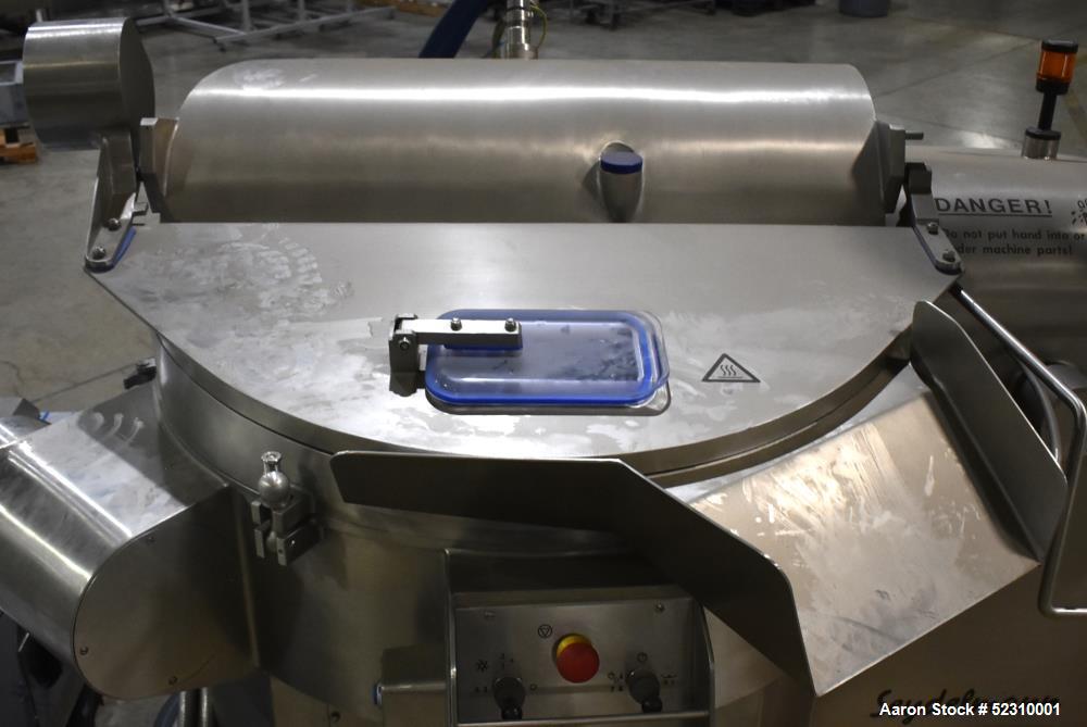 Unused- Seydelmann K 124 Vacuum-Cooking-Cutter, Model K 124 H AC8 VAK, 120 Liter capacity. Vacuum and cook capacity. All stainless steel construction. Multi speed Bowl and knives. Full set of knives,...