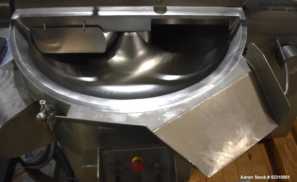 Unused- Seydelmann K 124 Vacuum-Cooking-Cutter, Model K 124 H AC8 VAK, 120 Liter capacity. Vacuum and cook capacity. All stainless steel construction. Multi speed Bowl and knives. Full set of knives,...