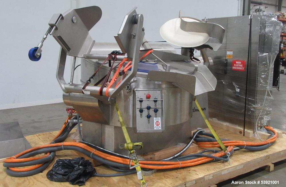Used Seydelmann K 324 AC8 VAK Vacuum Bowl Chopper – 325L, 188 HP, Auto-Command