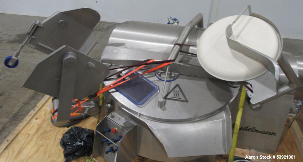 Used Seydelmann K 324 AC8 VAK Vacuum Bowl Chopper – 325L, 188 HP, Auto-Command