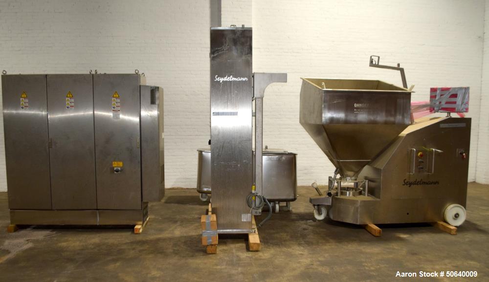 Used Seydelmann Konti-Kutter Emulsifier, Model KK 250 AC-6