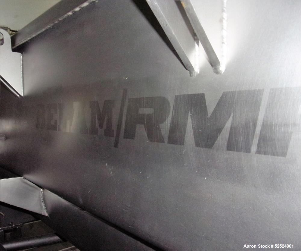 Used-Belam RMF Model VMM 2500 Pound Stainless Steel Sanitary Vacuum Mixer Massag