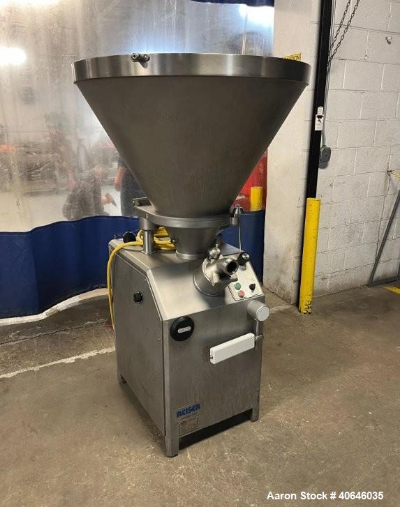 Used VEMAG Model 500 Vacuum Stuffer | High-Speed Sausage & Food Portioning System