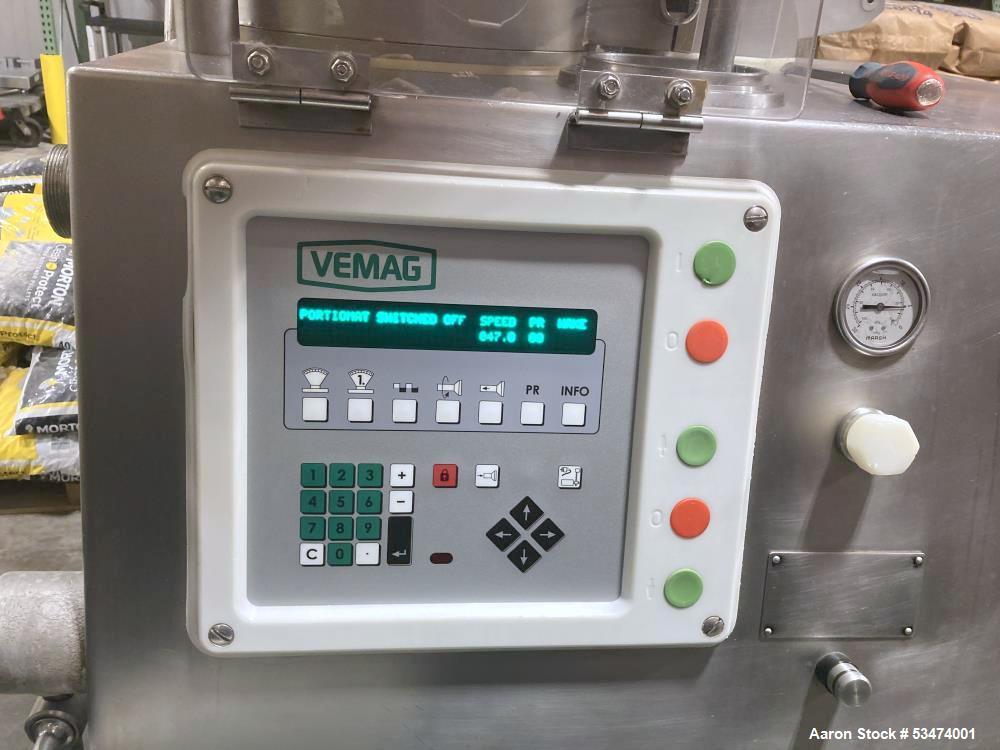 Used Vemag Robot HP15C Vacuum Filler – 15 kW, Double Screw, Handtmann Loader | 14,000 kg/hr
