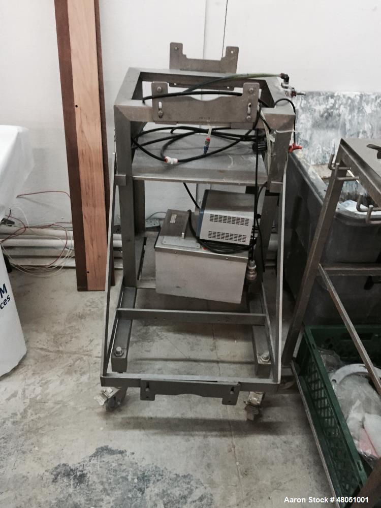Used Vemag Vacuum Filling / Stuffer. Model HP15(E), USDA / Dairy design with 250 Liter, stainless steel, hopper, built in vacuum system. 5" Inlet/ inline grinder with automatic separating. Jacketed c...