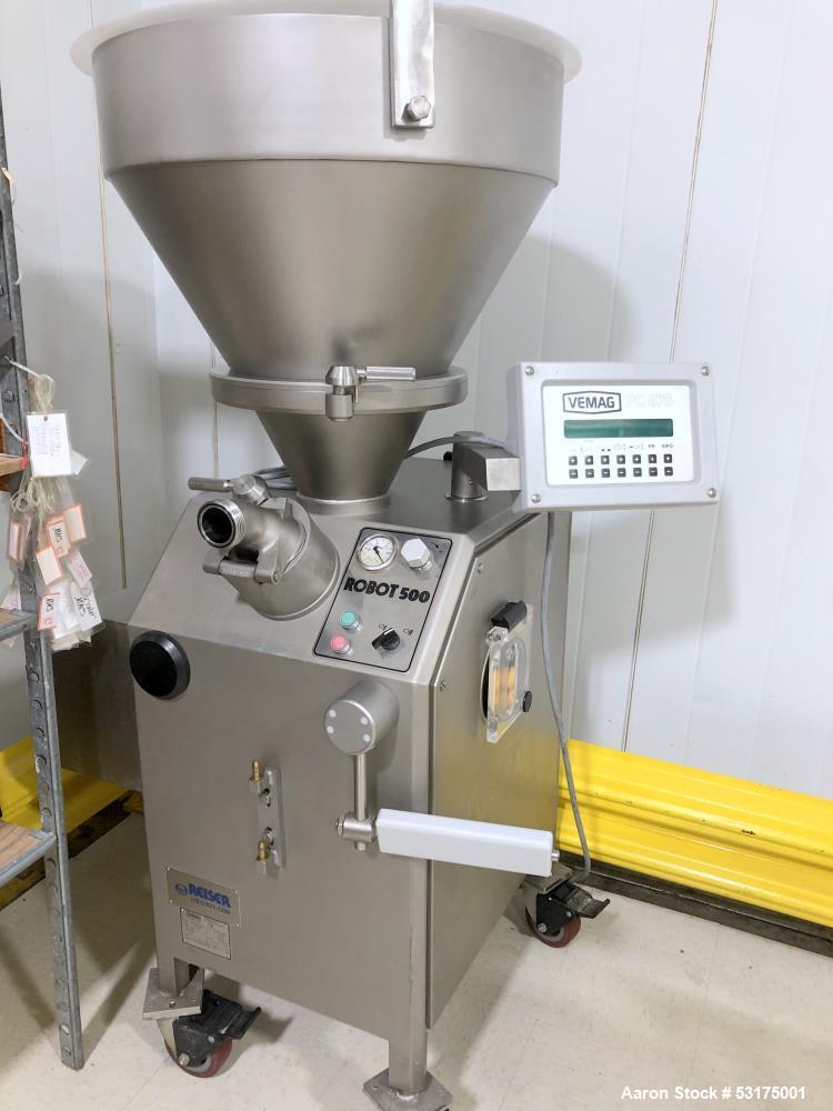 Pre-owned Vemag 500 Vacuum Stuffer with PC 878 Controls - 2016