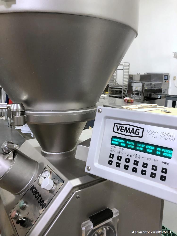 Pre-owned Vemag 500 Vacuum Stuffer with PC 878 Controls - 2016