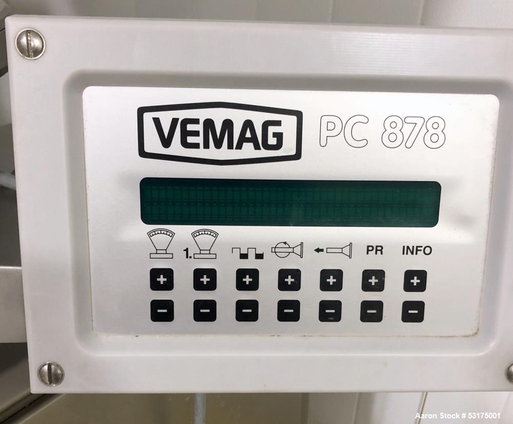 Vemag Robot 500 Vacuum Stuffer with PC 878 Controls