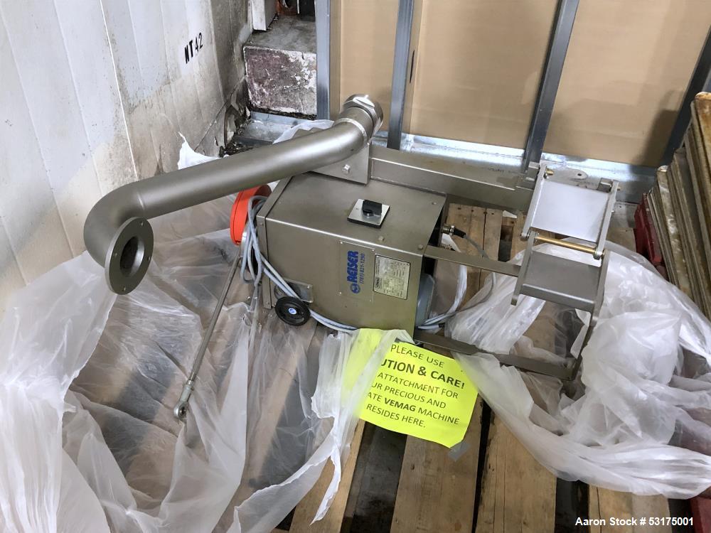 Pre-owned Vemag 500 Vacuum Stuffer with PC 878 Controls - 2016