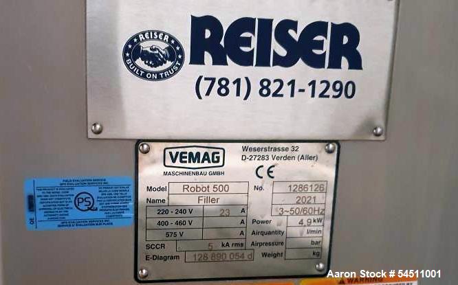 Used Vemag Robot 500 Continuous Vacuum Stuffer – High-Speed Sausage & Food Portioning System