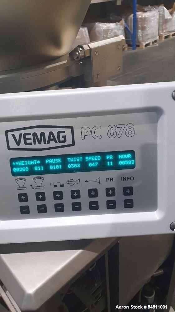 Used Vemag Robot 500 Continuous Vacuum Stuffer – High-Speed Sausage & Food Portioning System