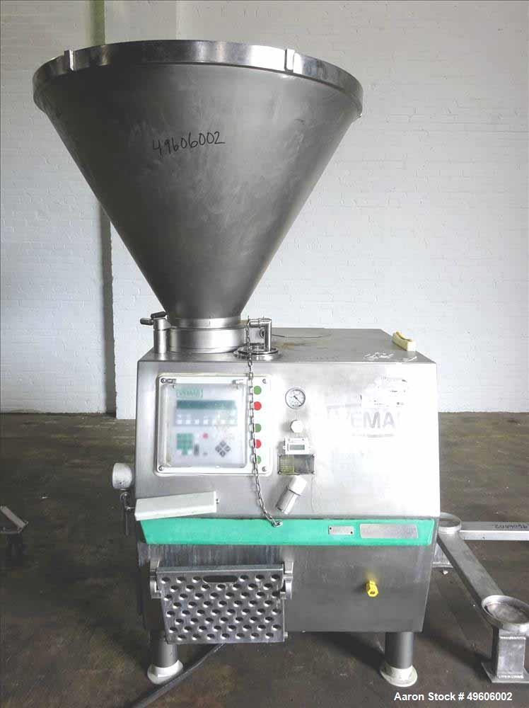 Used- Vemag Double-Screw Vacuum Filler, Model ROBOT HP15C.