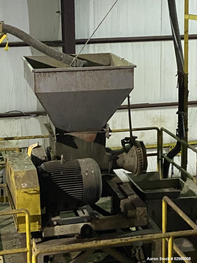 Used Weiler 16D Meat Grinder – 100 HP, Stainless Steel | 16" Plate | Control Panel & Spares