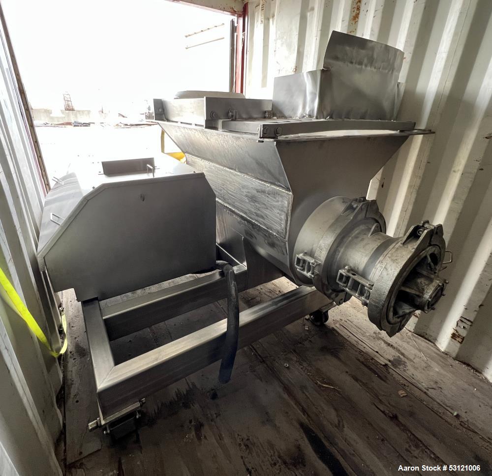 Used Wolfking Meat Grinder – 200 HP, Carbon Steel Crushing Screw