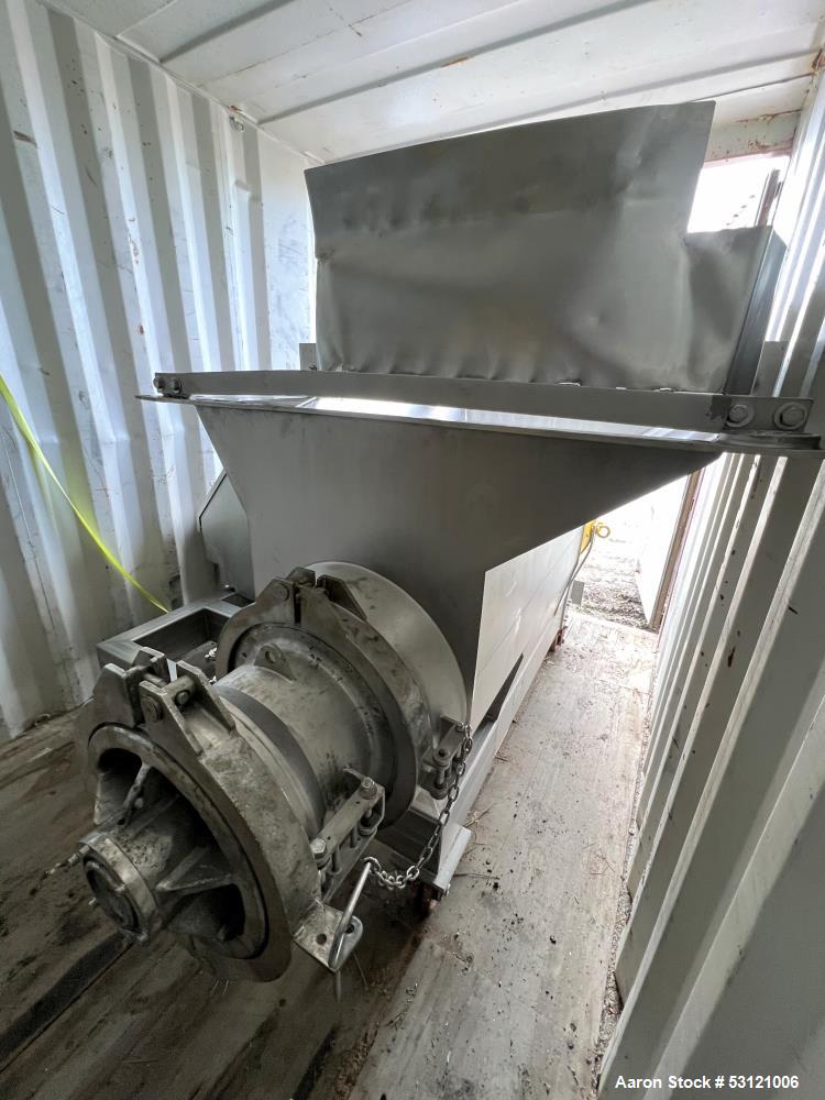 Used Wolfking Meat Grinder – 200 HP, Carbon Steel Crushing Screw